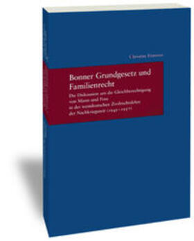 Franzius |  Bonner Grundgesetz und Familienrecht | Buch |  Sack Fachmedien