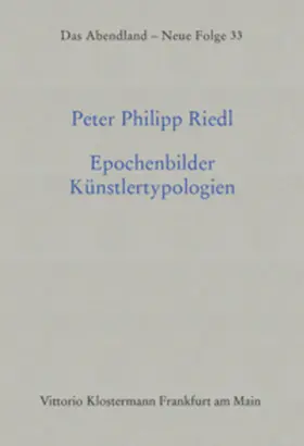 Riedl |  Epochenbilder - Künstlertypologien | Buch |  Sack Fachmedien