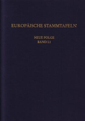 Schwennicke |  Europäische Stammtafeln. Neue Folge | Buch |  Sack Fachmedien