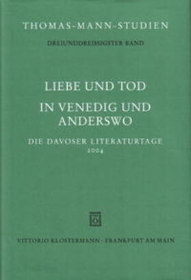 Sprecher | Liebe und Tod - in Venedig und anderswo | Buch | 978-3-465-03438-4 | sack.de