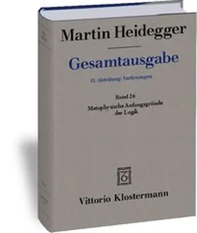 Heidegger / Held |  Martin Heidegger Gesamtausgabe | Buch |  Sack Fachmedien