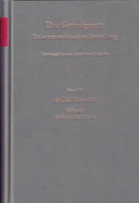 Kramer / Schneider |  Das Grundgesetz. Dokumentation seiner Entstehung / Artikel 74 und 75, Teilband 1: Artikel 74 Nr. 1 bis Nr. 16 | Buch |  Sack Fachmedien
