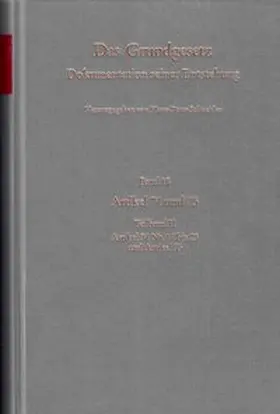 Schneider |  Das Grundgesetz. Dokumentation seiner Entstehung / Band 18: Artikel 74 und 75, Teilband II: Artikel 74 Nr. 17 bis Nr. 23 und Artikel 75 | Buch |  Sack Fachmedien
