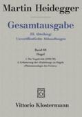 Heidegger / Schüßler / Schüssler |  Heidegger, M: GA 68 / Hegel | Buch |  Sack Fachmedien