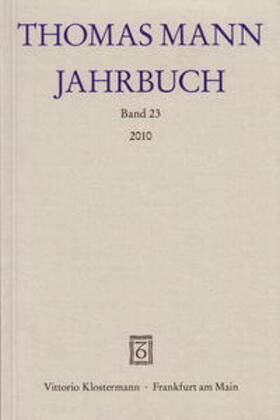 Sprecher / Wimmer | Thomas Mann Jahrbuch | Buch | 978-3-465-03660-9 | sack.de