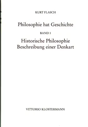 Flasch |  Philosophie hat Geschichte Bde 1&2 cplt. | Buch |  Sack Fachmedien