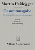 Heidegger / Trawny |  Seminare: Hegel-Schelling | Buch |  Sack Fachmedien