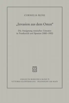Ruhe |  "Invasion aus dem Osten" | Buch |  Sack Fachmedien