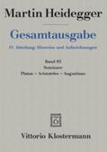 Heidegger / Michalski |  Gesamtausgabe. 4 Abteilungen / Seminare. Platon - Aristoteles - Augustinus | Buch |  Sack Fachmedien