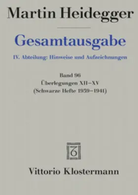 Heidegger / Trawny |  Überlegungen XII - XV | Buch |  Sack Fachmedien