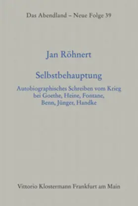 Röhnert |  Selbstbehauptung | Buch |  Sack Fachmedien