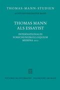 Sprecher / Linder |  Thomas Mann als Essayist | Buch |  Sack Fachmedien