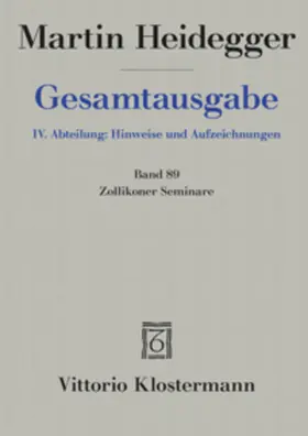 Heidegger / Trawny |  Zollikoner Seminare | Buch |  Sack Fachmedien