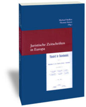 Stolleis / Simon | Juristische Zeitschriften in Europa | Buch | 978-3-465-04015-6 | sack.de