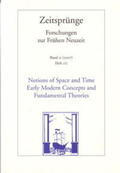 Reichert / Linhard / Eisenhardt |  Notions of Space and Time. Begriffe von Raum und Zeit | Buch |  Sack Fachmedien