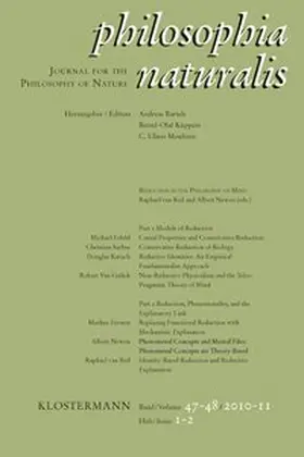 Riel / Newen |  Reduction in the Philosophy of Mind | Buch |  Sack Fachmedien