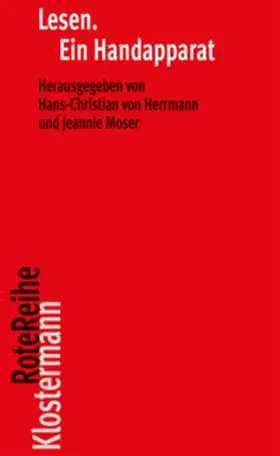 Herrmann, von / Moser |  Lesen. Ein Handapparat | Buch |  Sack Fachmedien
