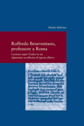 Bellomo |  Roffredo Beneventano, professore a Roma | Buch |  Sack Fachmedien