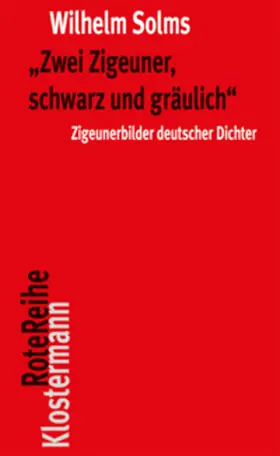 Solms |  "Zwei Zigeuner, schwarz und gräulich" | Buch |  Sack Fachmedien