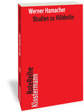 Hamacher / Ottenburger / Trawny |  Studien zu Hölderlin | Buch |  Sack Fachmedien