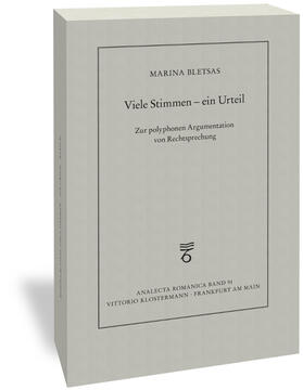 Bletsas | Viele Stimmen - ein Urteil | Buch | 978-3-465-04534-2 | sack.de