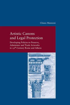 Mannoni | Mannoni, C: Artistic Canons and Legal Protection | Buch | sack.de