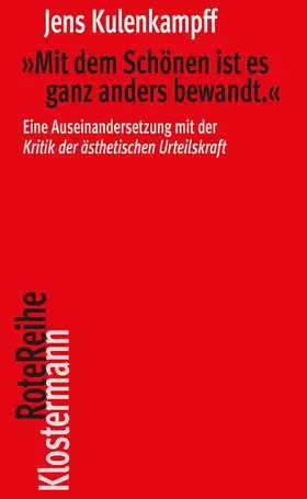 Kulenkampff |  "Mit dem Schönen ist es ganz anders bewandt" | Buch |  Sack Fachmedien