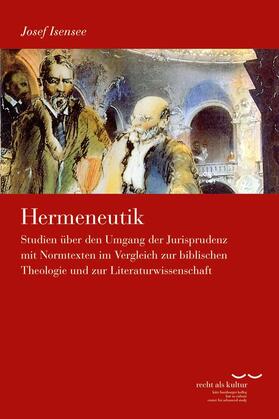 Isensee | Hermeneutik | Buch | 978-3-465-04607-3 | sack.de