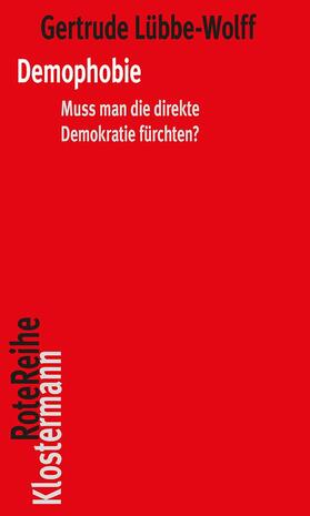 Lübbe-Wolff | Demophobie | Buch | 978-3-465-04613-4 | sack.de