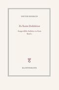 Henrich / Auer / Kreß |  Ausgewählte Schriften zur Philosophie Kants | Buch |  Sack Fachmedien