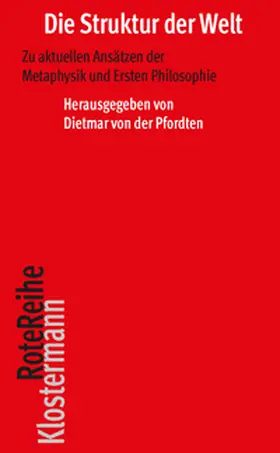 Pfordten |  Die Struktur der Welt | Buch |  Sack Fachmedien