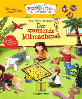 Niessen |  Englisch entdecken: Die Kindergartenbande. Mein spannender Mitmachspaß | Buch |  Sack Fachmedien