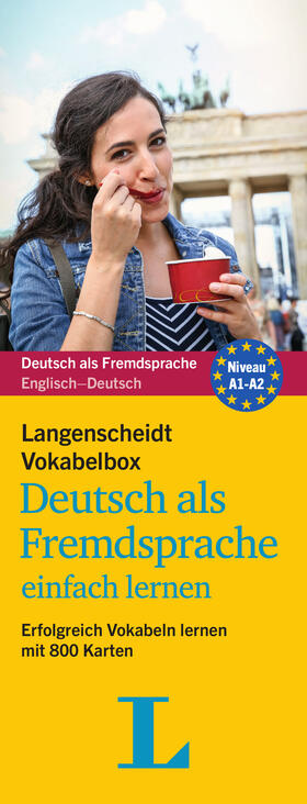 Langenscheidt | Langenscheidt Vokabelbox Deutsch als Fremdsprache einfach lernen - Box mit 800 Karteikarten | Sonstiges | 978-3-468-34087-1 | sack.de