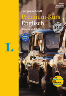 Bradbeer / Conrad / Langenscheidt |  Langenscheidt Premium-Kurs Englisch - Sprachkurs mit 2 Büchern, 6 Audio-CDs, MP3-Download, Online-Tests und Zertifikat | Buch |  Sack Fachmedien