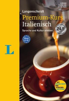 Vial / Parma / Langenscheidt |  Langenscheidt Premium-Kurs Italienisch - Sprachkurs mit 2 Büchern, 6 Audio-CDs, MP3-Download, Online-Tests und Zertifikat | Buch |  Sack Fachmedien