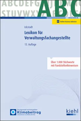 Ickstadt |  Lexikon für Verwaltungsfachangestellte | Online-Buch | Sack Fachmedien