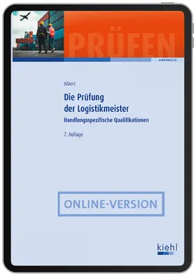 Albert | Die Prüfung der Logistikmeister | Online-Buch | 978-3-470-01552-1 | www.sack.de