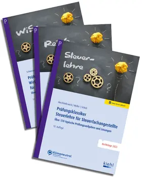 Bücherpaket Prüfungsklassiker für Steuerfachangest./3 Bde. | Medienkombination | 978-3-470-10307-5 | www.sack.de