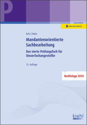 Kotz / Hubo | Mandantenorientierte Sachbearbeitung | Medienkombination | 978-3-470-65365-5 | sack.de