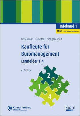 Bettermann / Hankofer / Lomb | Kaufleute für Büromanagement - Infoband 1 | Medienkombination | 978-3-470-65654-0 | sack.de