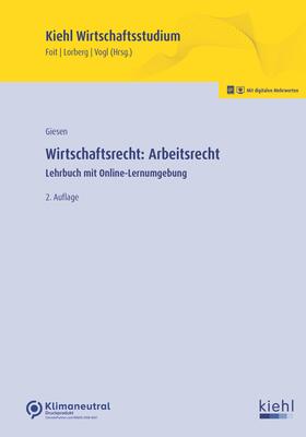 Giesen / Foit / Lorberg persönlich | Wirtschaftsrecht: Arbeitsrecht | Medienkombination | 978-3-470-66632-7 | sack.de