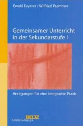 Feyerer / Prammer |  Gemeinsamer Unterricht in der Sekundarstufe I | Buch |  Sack Fachmedien