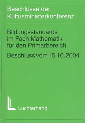  Bildungsstandards im Fach Mathematik für den Primarbereich (Jahrgangsstufe 4) | Buch |  Sack Fachmedien