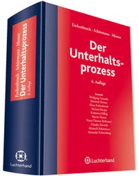 Eschenbruch / Klinkhammer |  Der Unterhaltsprozess | Buch |  Sack Fachmedien
