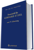 Bader / Lipke / Rost |  Festschrift für Gerhard Etzel | Buch |  Sack Fachmedien