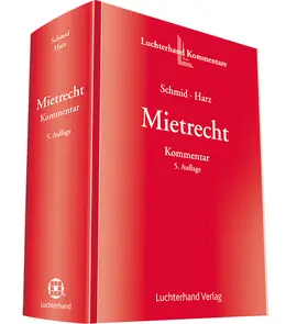 Schmid / Harz |  Mietrecht Kommentar | Buch |  Sack Fachmedien