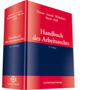 Dörner / Luczak / Wildschütz | Handbuch des Arbeitsrechts | Buch | 978-3-472-08973-5 | sack.de
