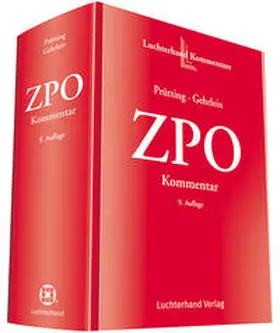 Prütting / Gehrlein | ZPO Kommentar | Buch | 978-3-472-08998-8 | sack.de