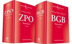 Prütting / Wegen / Weinreich | Bundle: BGB Kommentar, 13. Auflage & ZPO Kommentar, 10. Auflage | Buch | 978-3-472-09557-6 | sack.de