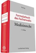 Prütting / Prütting |  Formularbuch des Fachanwalts Medizinrecht | Buch |  Sack Fachmedien